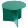 Slit Table Round bijzettafel groen