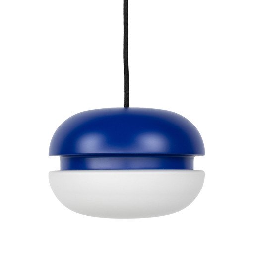 Macaron hanglamp Ø18 mat blauw