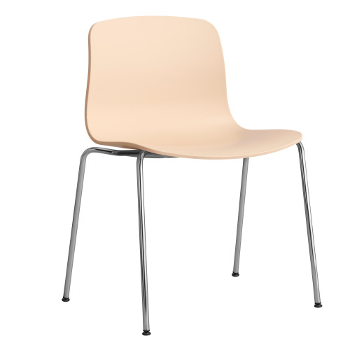 AAC16 stoel aluminium onderstel Pale Peach