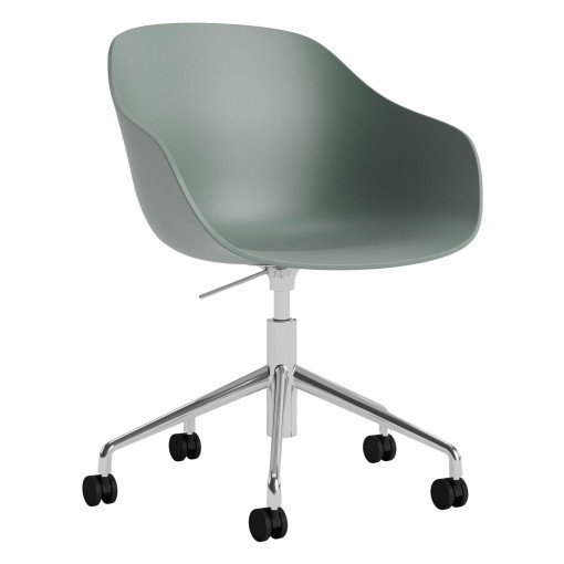 AAC252 bureaustoel aluminium onderstel Fall Green 