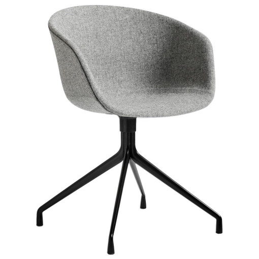 About a Chair AAC21 stoel, Hallingdal 130, zwart onderstel