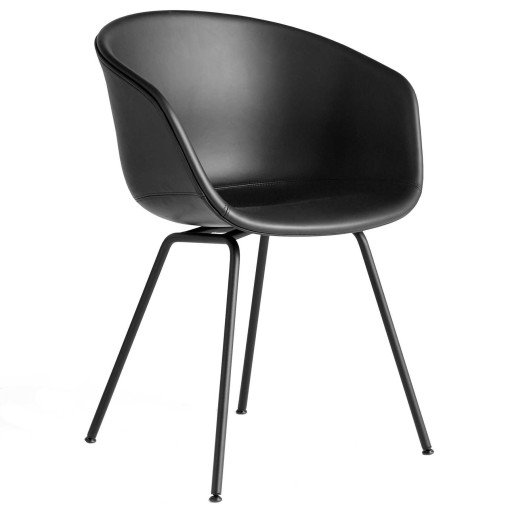 About a Chair AAC27 stoel, Sense Black, zwart onderstel