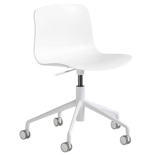 About a Chair AAC50 bureaustoel, onderstel wit, kuip White