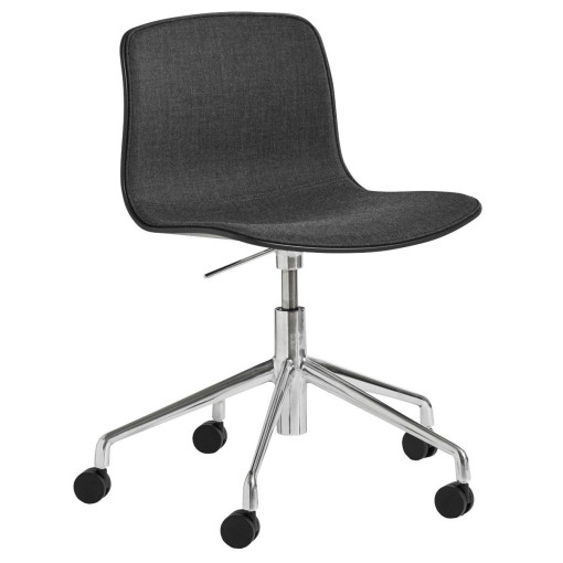 About a Chair AAC50 gestoffeerde bureaustoel, onderstel gepolijst aluminium, Remix 173