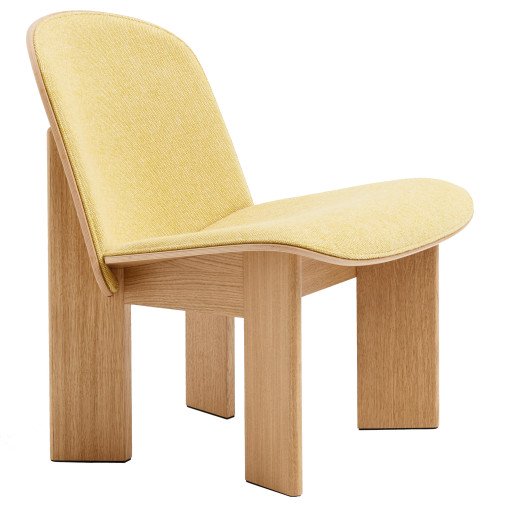 Chisel gestoffeerde fauteuil eiken, hallingdal 407