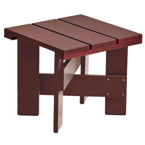 Crate salontafel iron red