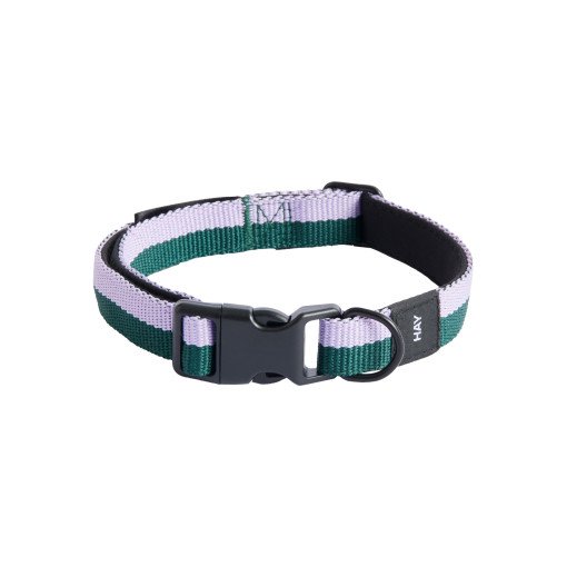 Dogs halsband S/M Lavender/Green