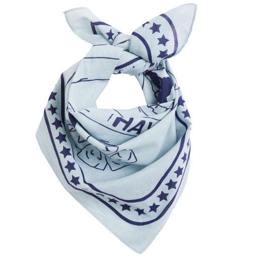 Dogs hondensjaal 55x55 Light Blue