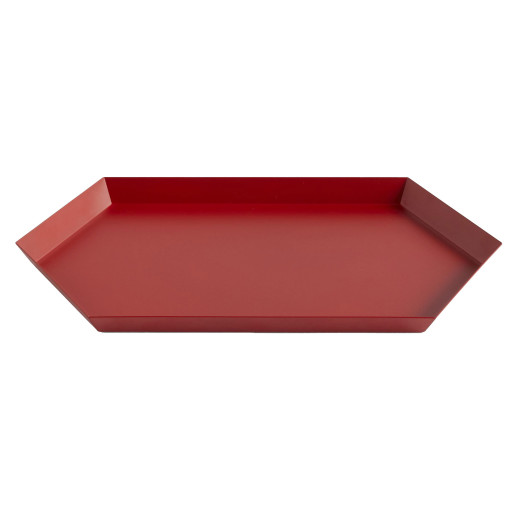 Kaleido dienblad medium rood