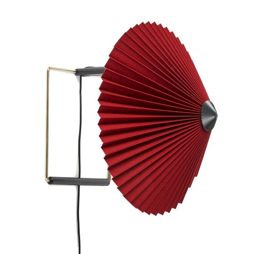 Matin wandlamp 30 LED donkerrood