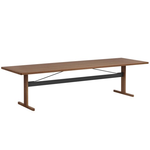 Passerelle tafel 300x95 walnoot Black