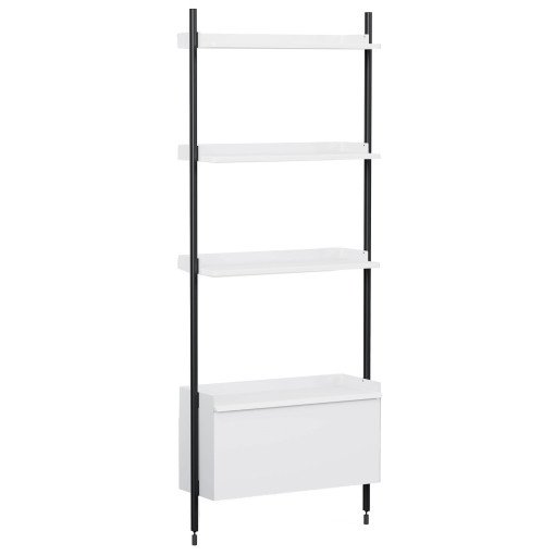 Pier System 131 kast White/Black