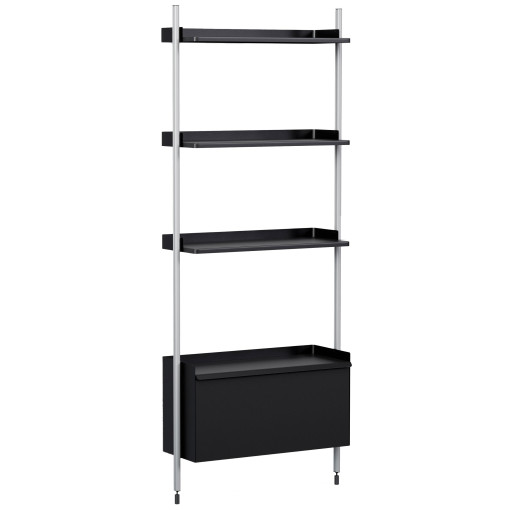 Pier System 131 kast Black/Clear