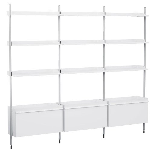 Pier System 133 kast White/Clear