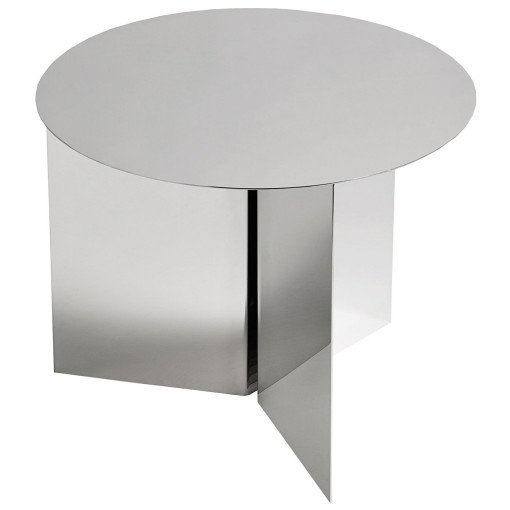 Slit Table Round bijzettafel spiegel