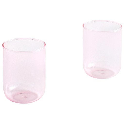 Tint glas 0.3L set van 2 roze