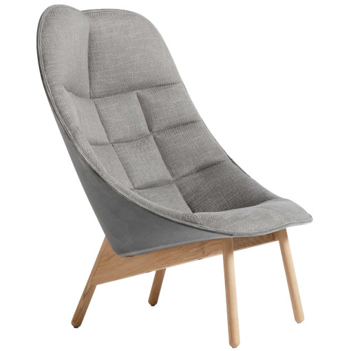 Uchiwa fauteuil gelakt eiken Roden 05 Lola Warm Grey