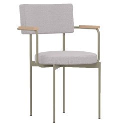 Dining Chair eetkamerstoel met armleuning olive kidstone