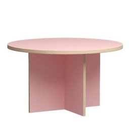 Dining Table eettafel Ø130 pink