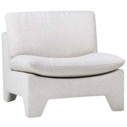 Retro Lounge fauteuil bouclé