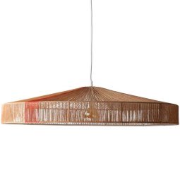 Rope hanglamp Ø70 terra shades