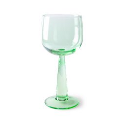 The Emeralds wijnglas tall set van 4 fern groen