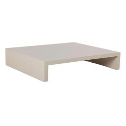 Wooden Plateau salontafel M 62x53 sand