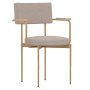 Dining Chair eetkamerstoel met armleuning dusty upminster