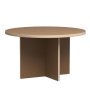 Dining Table eettafel Ø130 brown