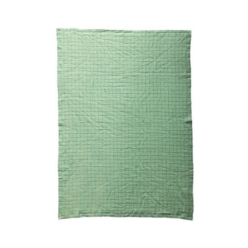 Checkered Sherpa plaid 130x170 Green