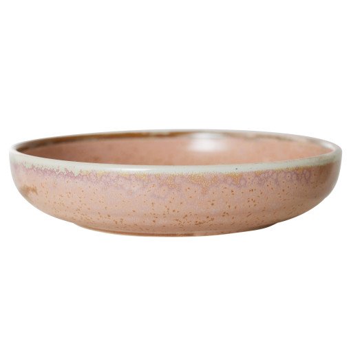 Chef Ceramic diep bord L Ø21.5 rustic pink