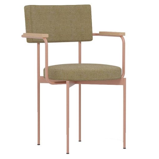 Dining Chair eetkamerstoel met armleuning nude kensington