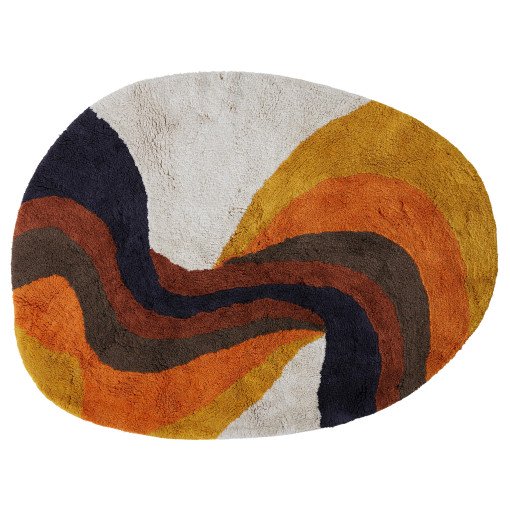 Retro Swirl badmat 90x120