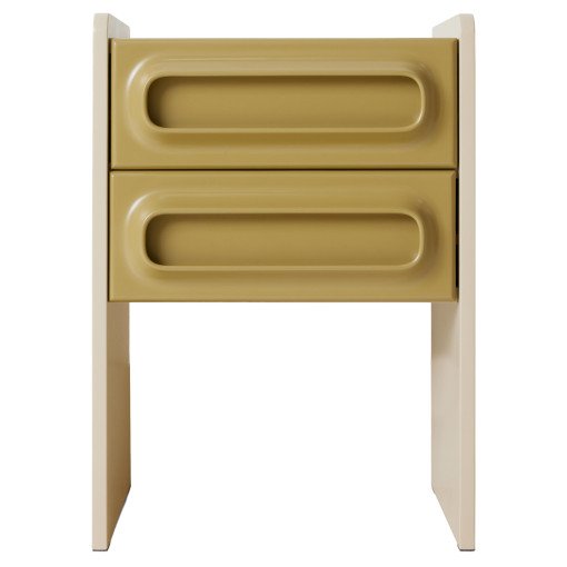 Space nightstand nachtkastje Sage cream