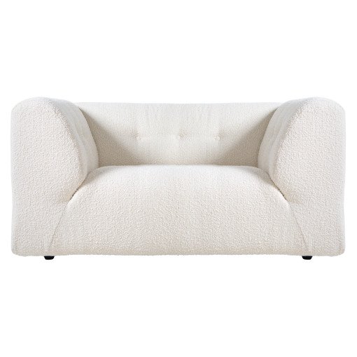 Vint Loveseat fauteuil, boucle, cream