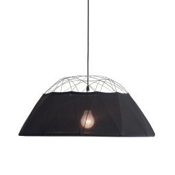 Glow hanglamp Ø80 medium zwart