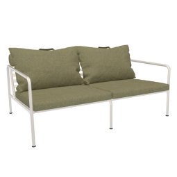 Avon 2-zits loungebank frame wit stof Leaf  heritage