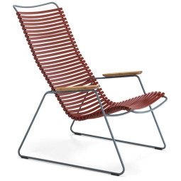 Click Lounge Chair fauteuil paprika