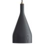 Timber hanglamp medium Ø10 zwart essen