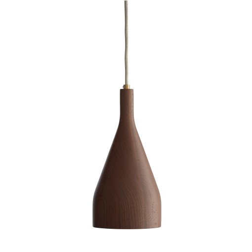 Timber hanglamp small Ø6.8 walnoot