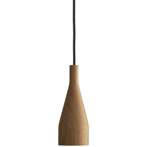 Timber hanglamp small Ø6.8 eiken