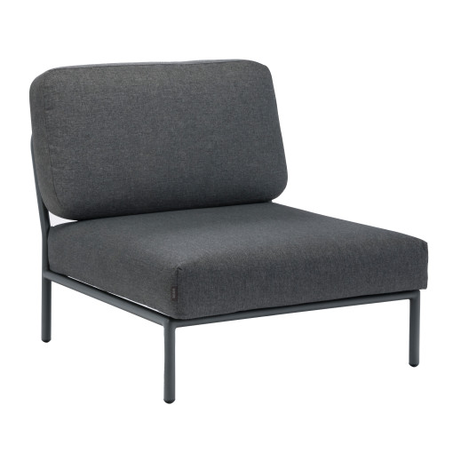 Level lounge fauteuil dark grey