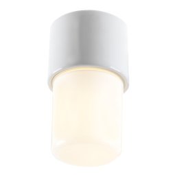 Light On plafond-en wandlamp Ø10 porselein IP44 zonder extra kap