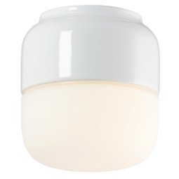 Ohm 100/110 plafond- en wandlamp LED Ø10 opaal wit