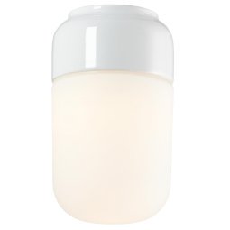 Ohm 100/170 plafond- en wandlamp LED Ø10 opaal wit