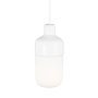 Ohm hanglamp Ø98 100/215 opaal glas IP44 Wit