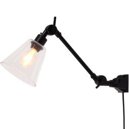 Amsterdam wandlamp glas W1