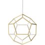 Dodeca hanglamp LED 60 goud