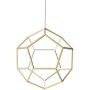 Dodeca hanglamp LED 60 goud