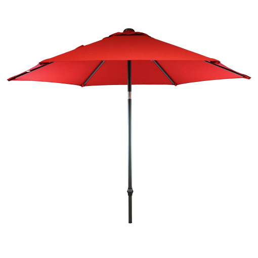 Malibu parasol ø 300 anthracite-red